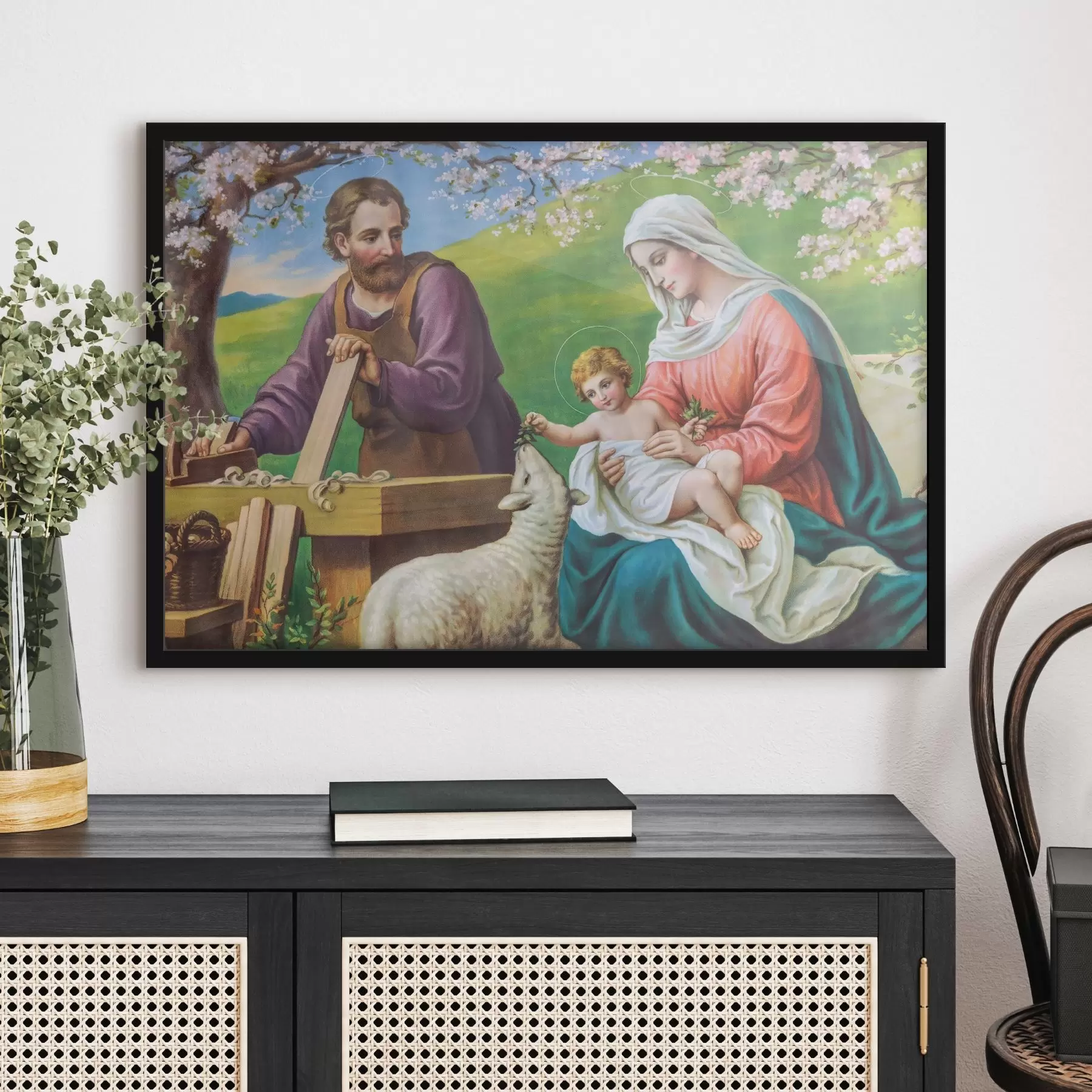 Fototapetai Šventosios šeimos paveikslas f33496