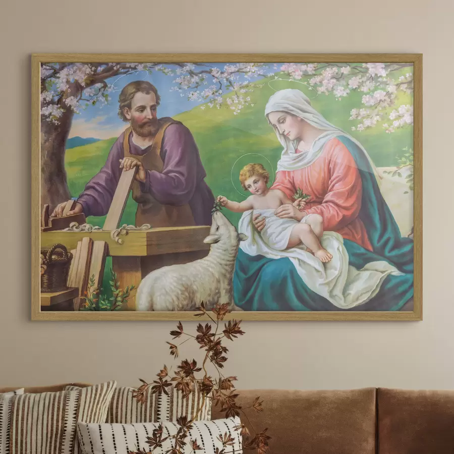 Fototapetai Šventosios šeimos paveikslas f33496