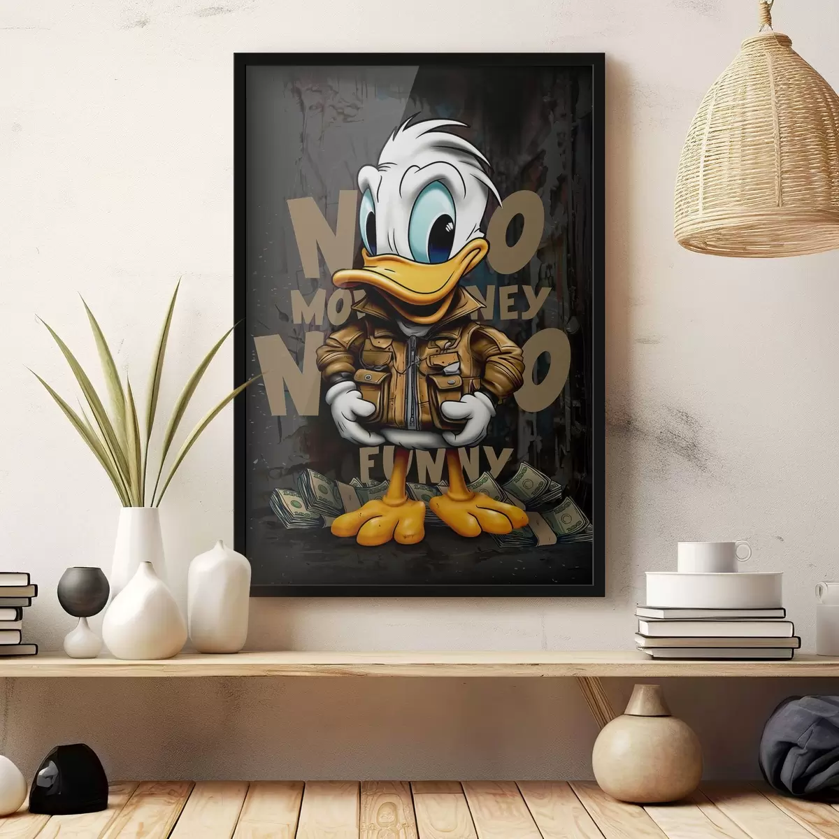 Plakatas Ančiukas Donaldas ant grafičių f35194