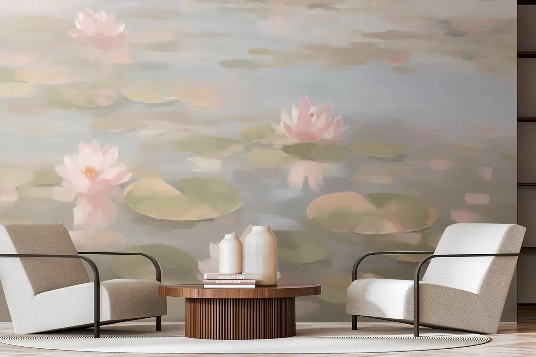 Fototapetai Vandens lelijų žiedai w08548v1