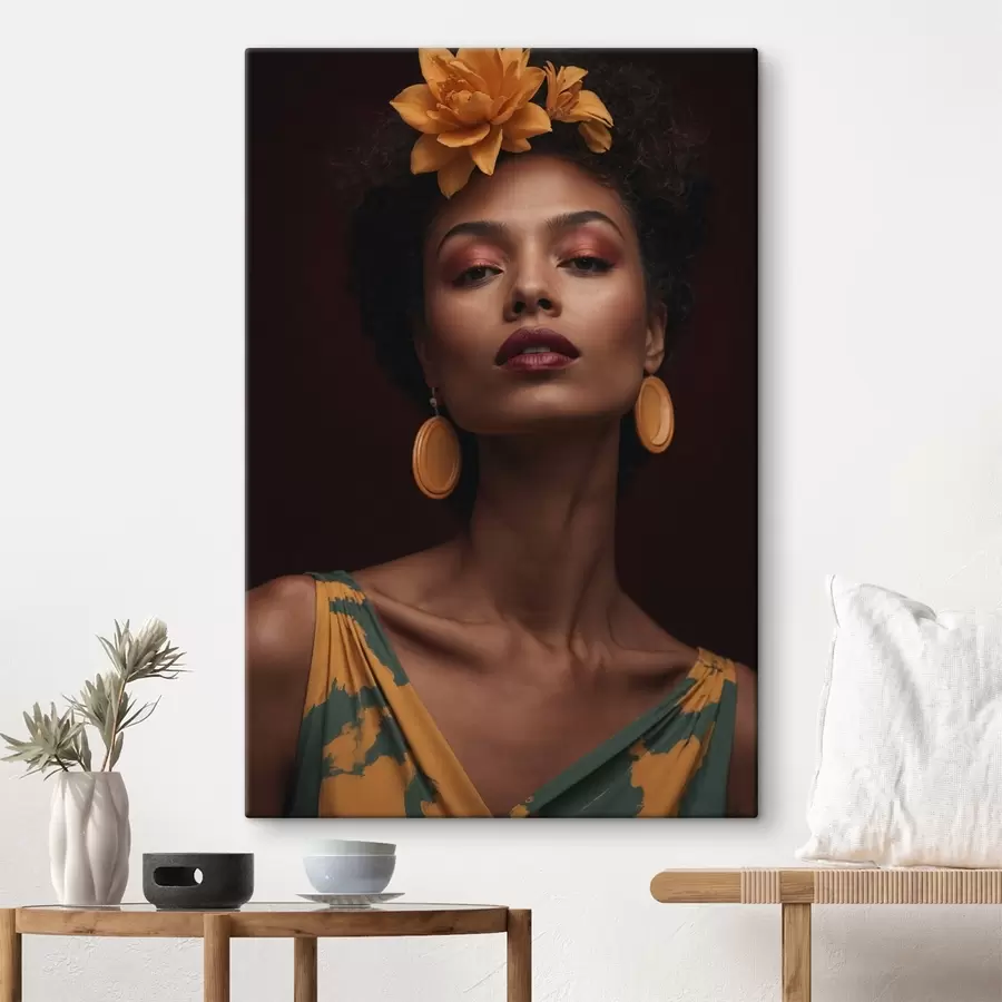 Fototapetai Paslaptinga mergina s42099