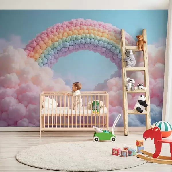 Vaivorykštės sienų vaikams