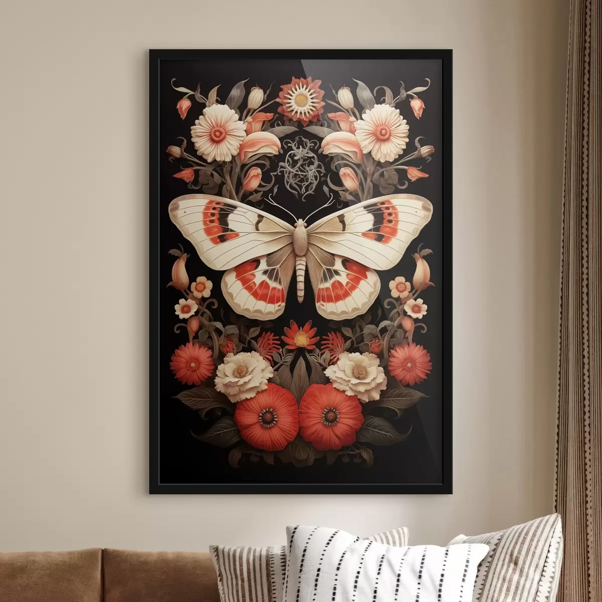 Plakatas Įvairūs drugeliai f42293