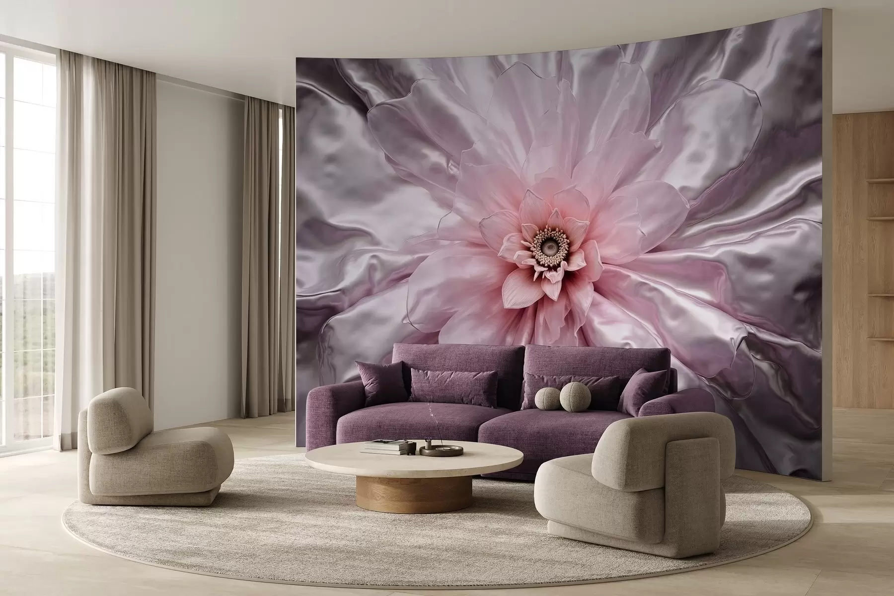 Fototapetai Didelė išskirtinė gėlė w02628