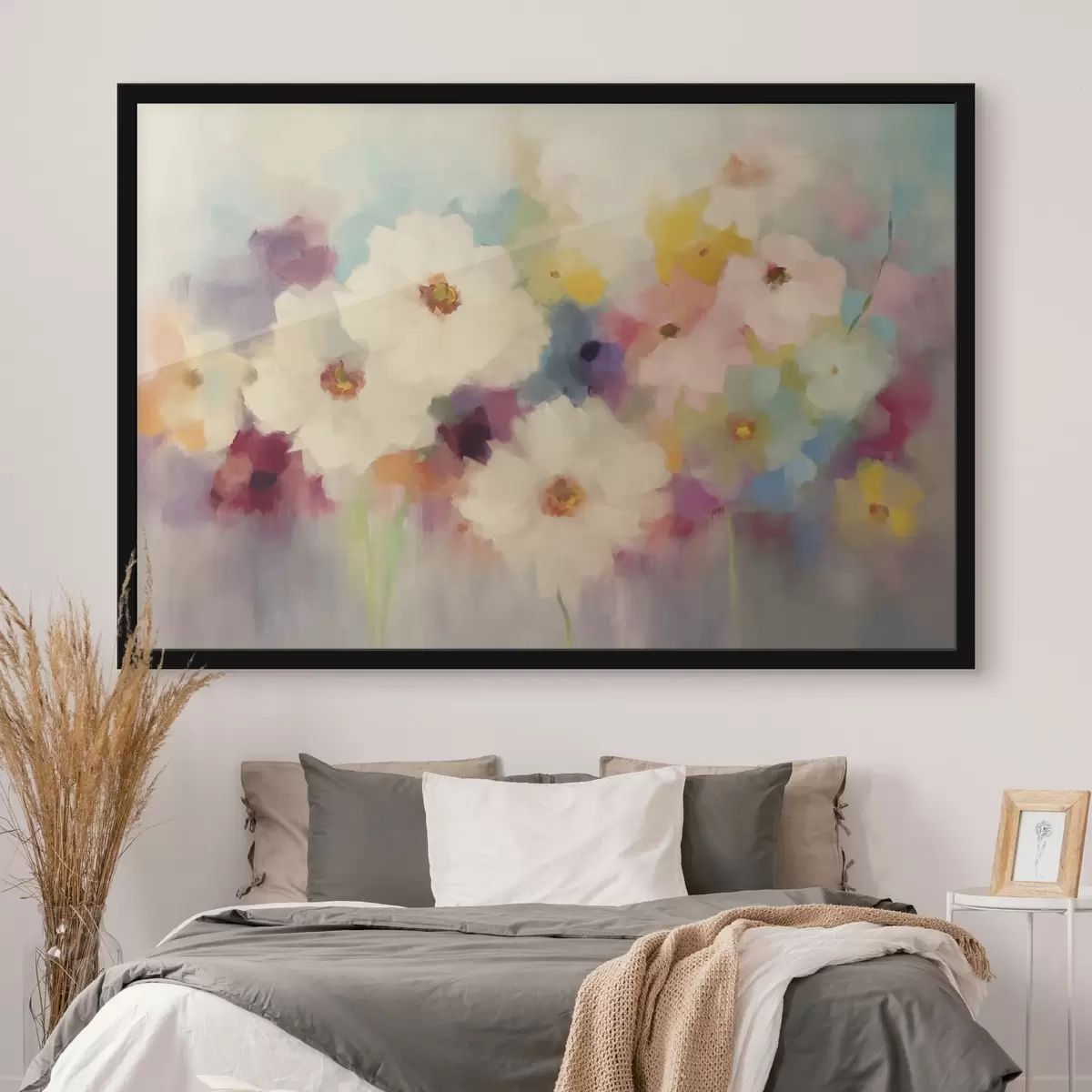 Plakatas Spalvingos gėlės f42308