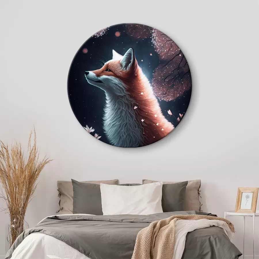 Paveikslėlis Lapė su sakura r32548