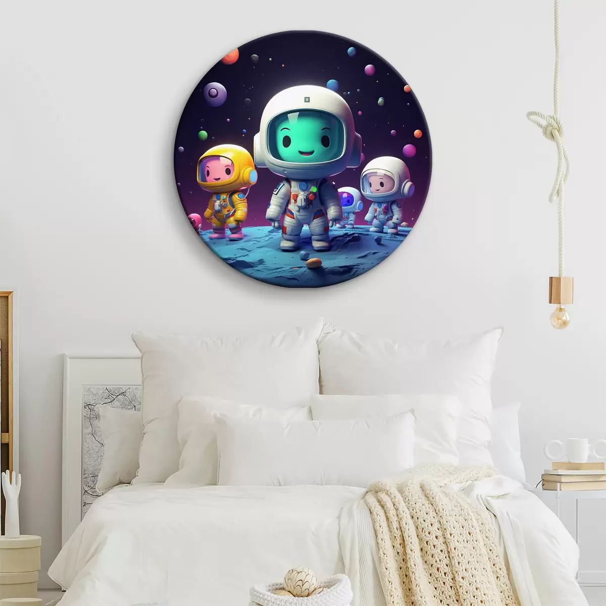 Apvalūs paveikslai Pirmieji žingsniai nežinomoje planetoje r32853