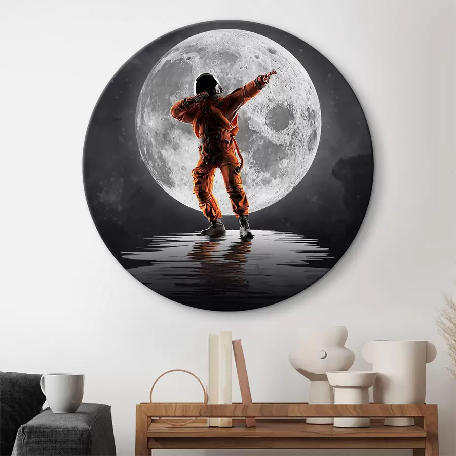 Paveikslėlis astronautas Mėnulyje r33905