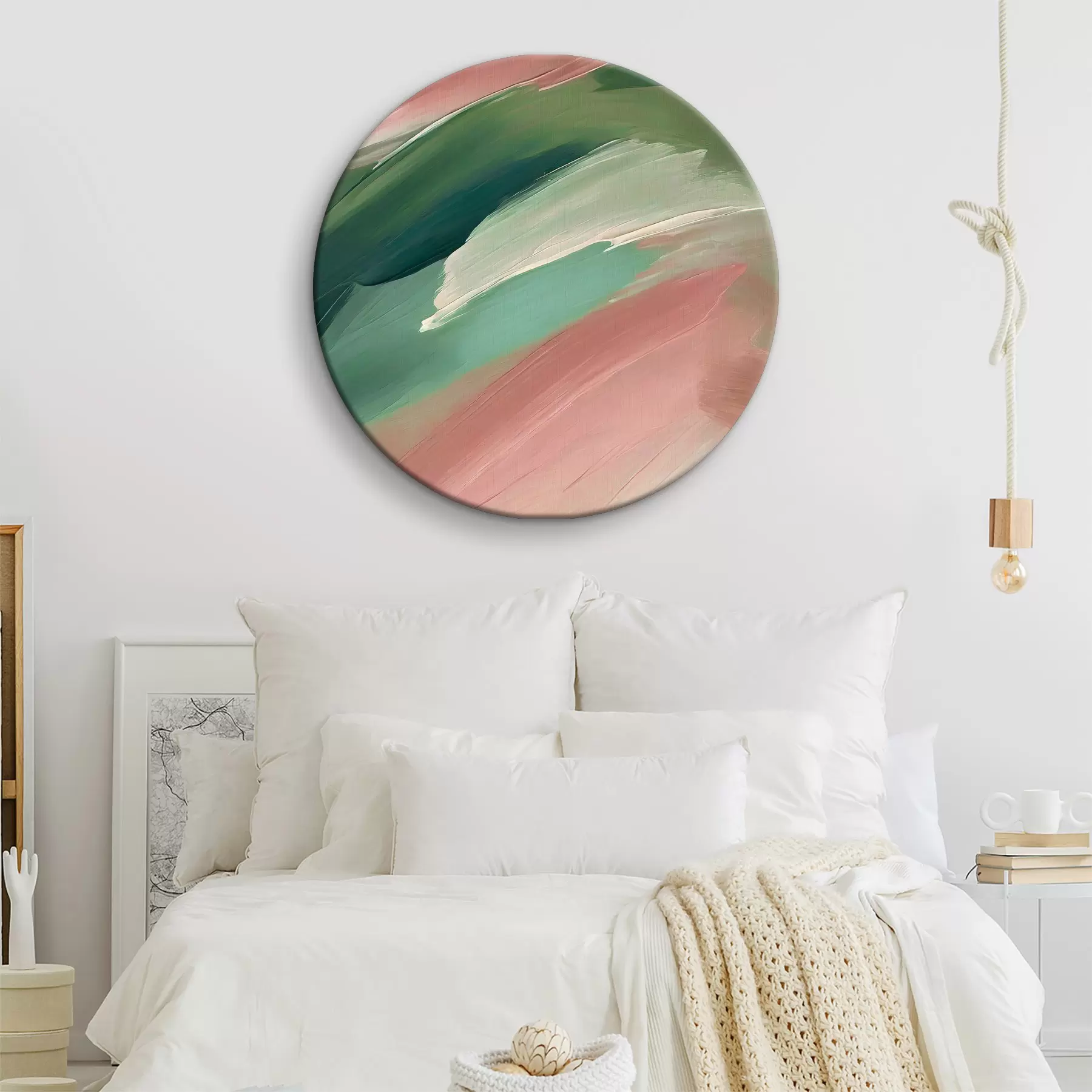Fototapetai Intensyvūs harmoningų atspalvių potėpiai teptuku r36499