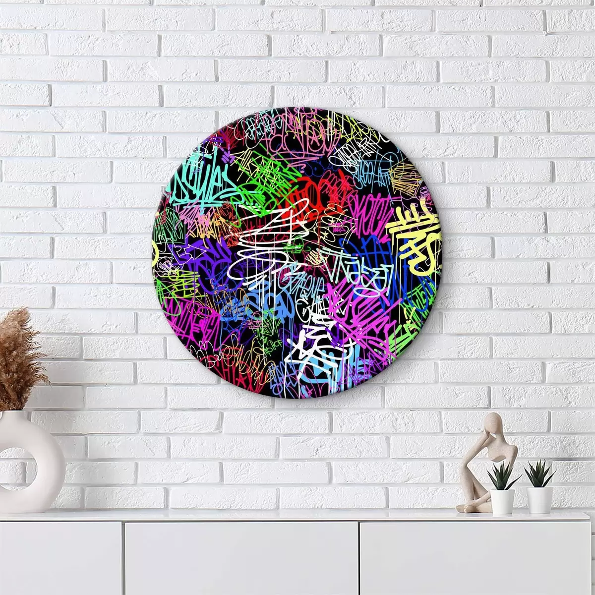 Apvalūs paveikslai Graffiti r37150