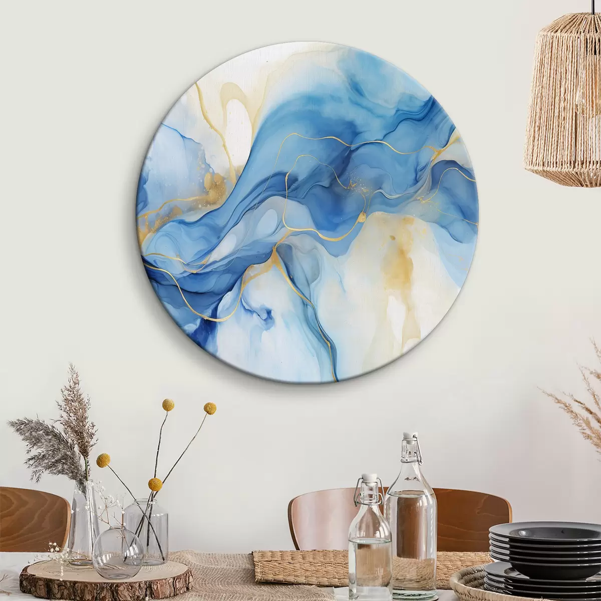 Apvalūs paveikslai Marmuras r37505