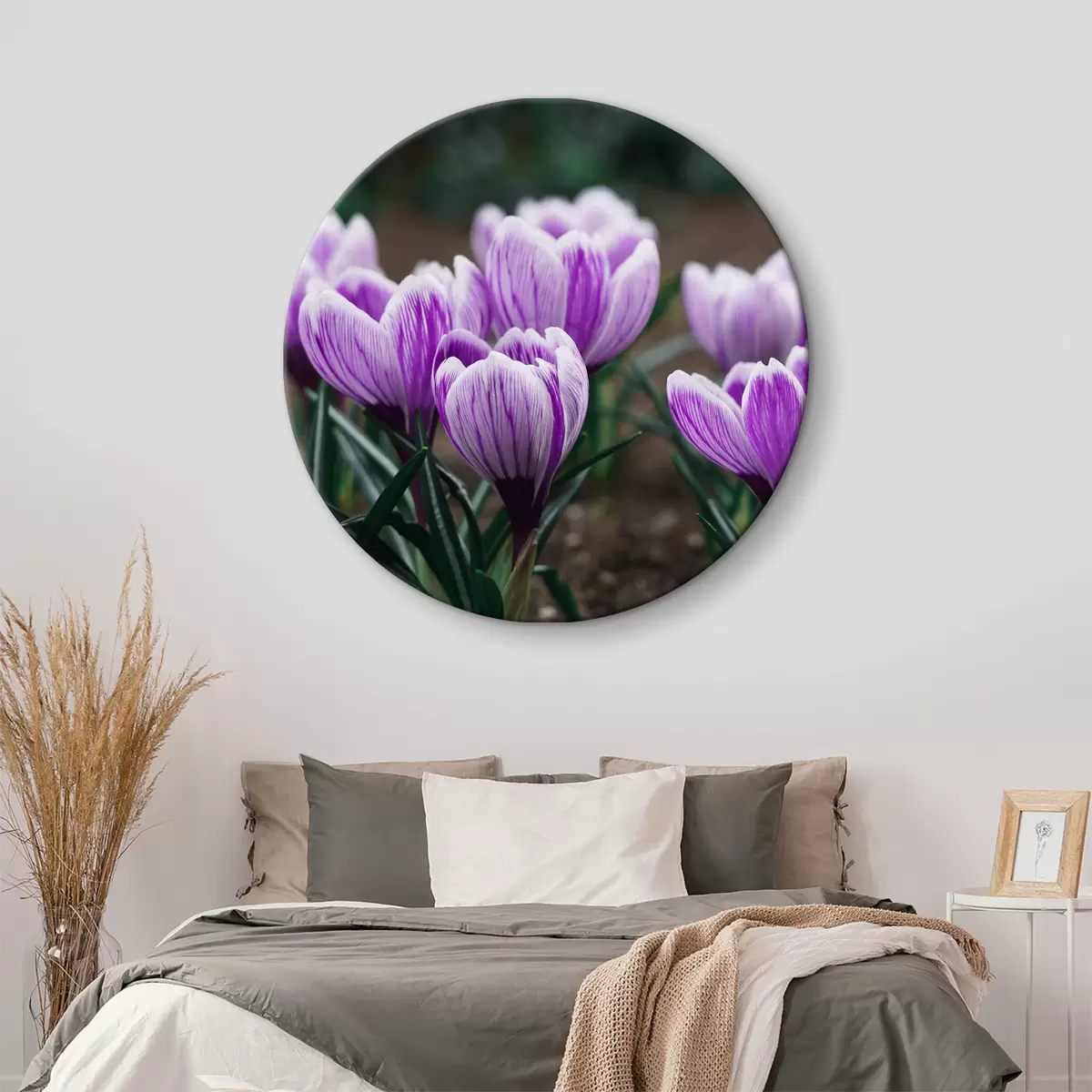 Apvalūs paveikslai Ryškus žydėjimas r37761