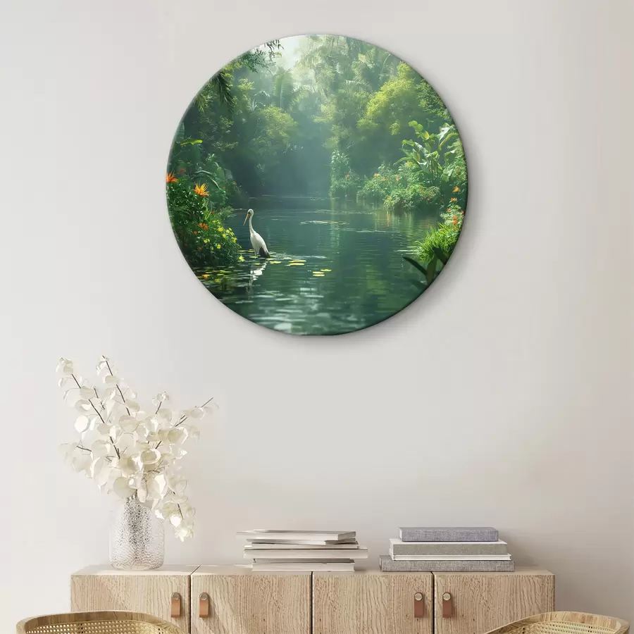 Fototapetai Ežeras atogrąžų miške r38091
