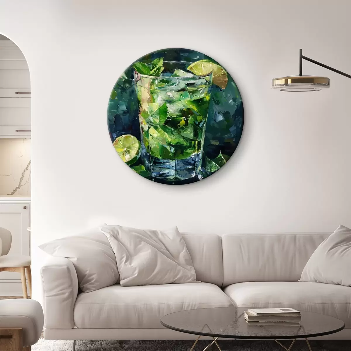 Apvalūs paveikslai Mojito r40773