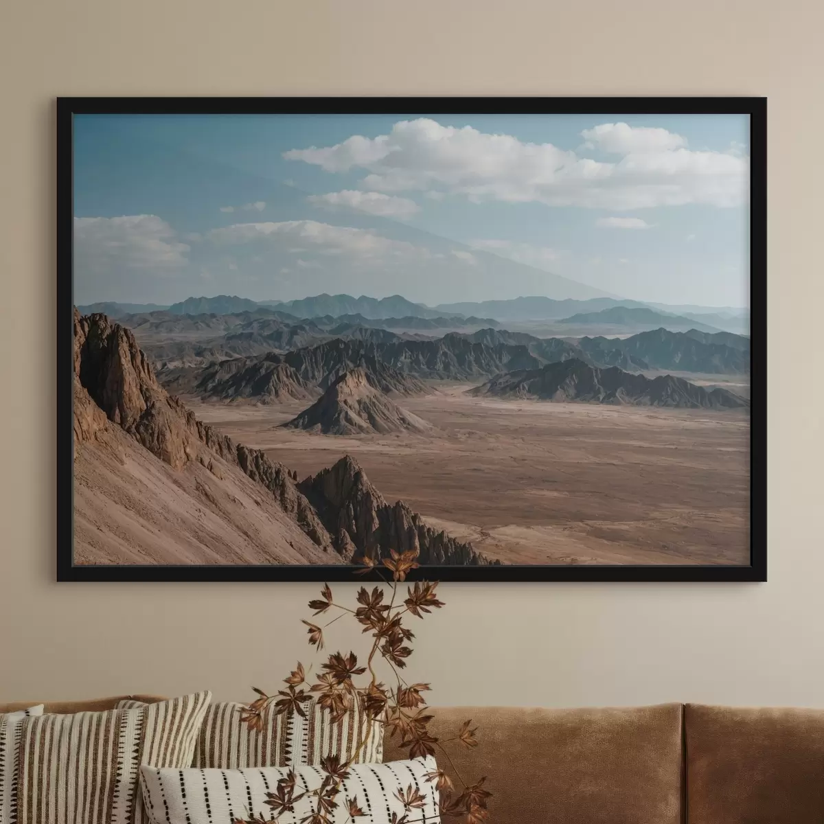 Plakatas Dykumos vaizdas f42279