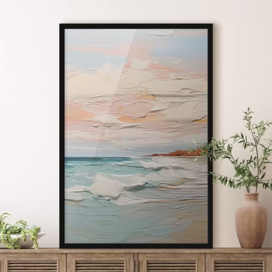 Fototapetai Jūros peizažo imitacijos tapyba f42466