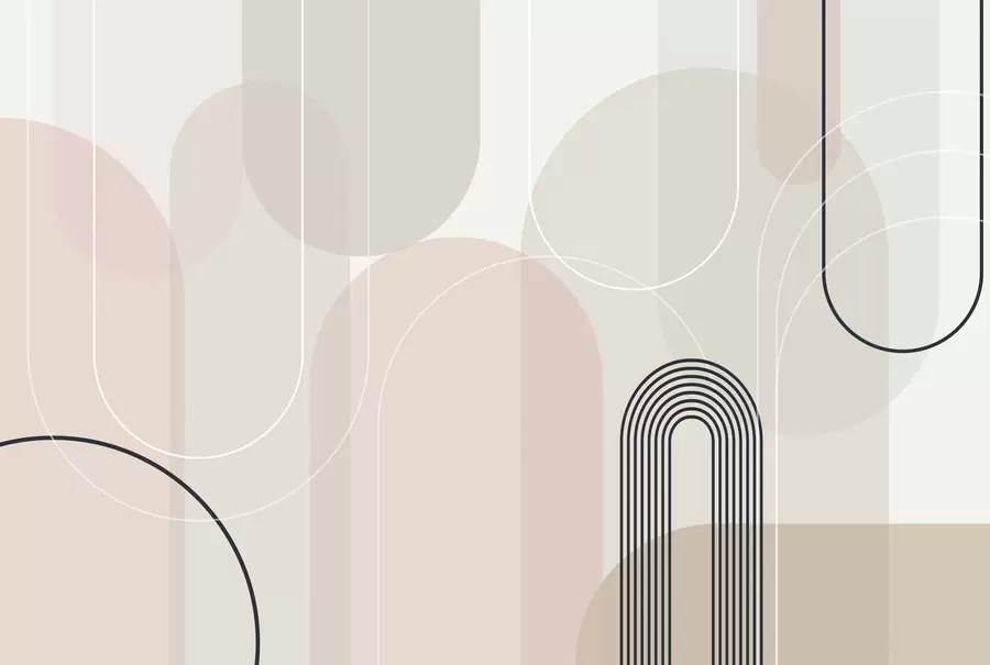 Fototapetai Stilingos minimalistinės arkos w02826