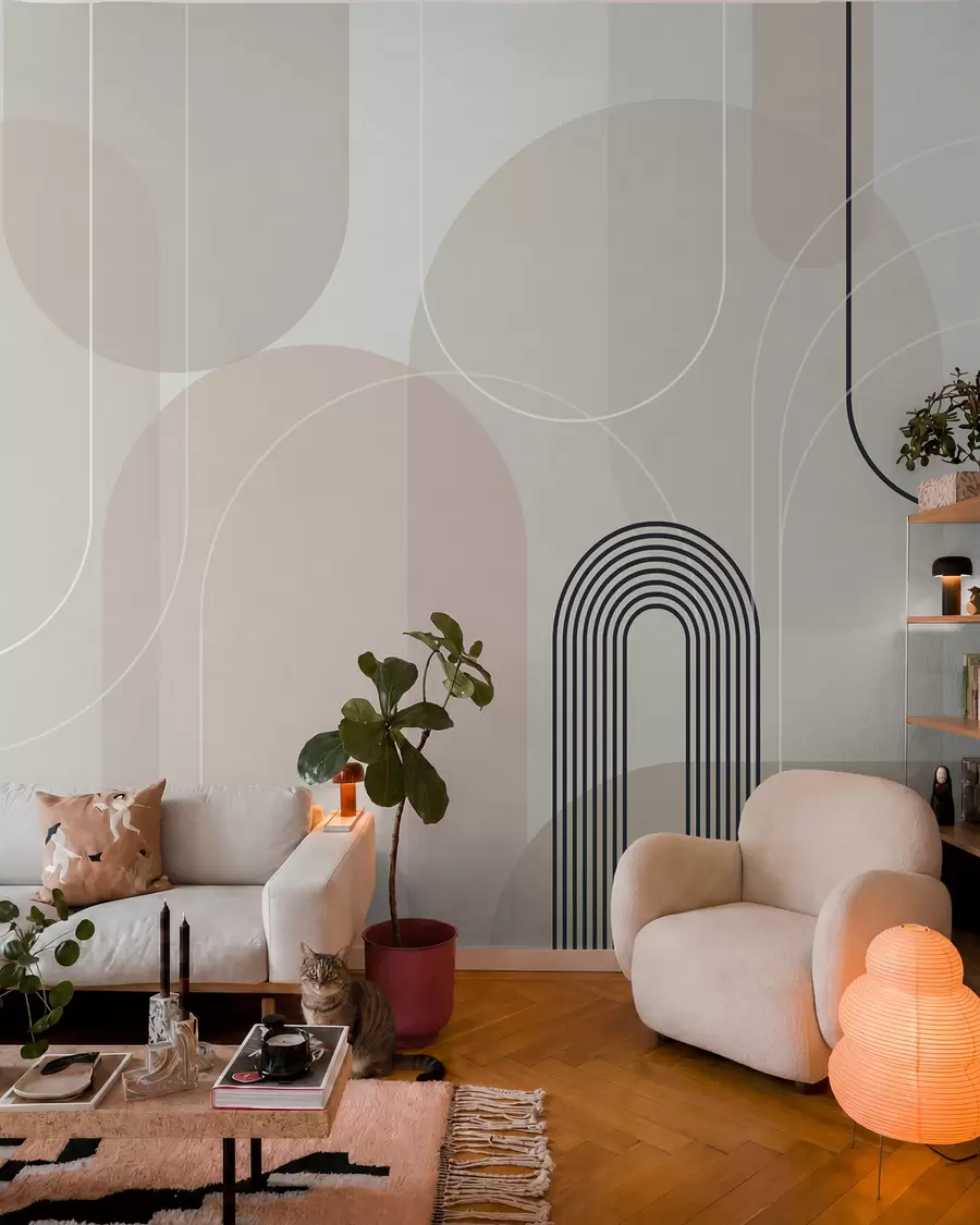 Fototapetai Stilingos minimalistinės arkos w02826