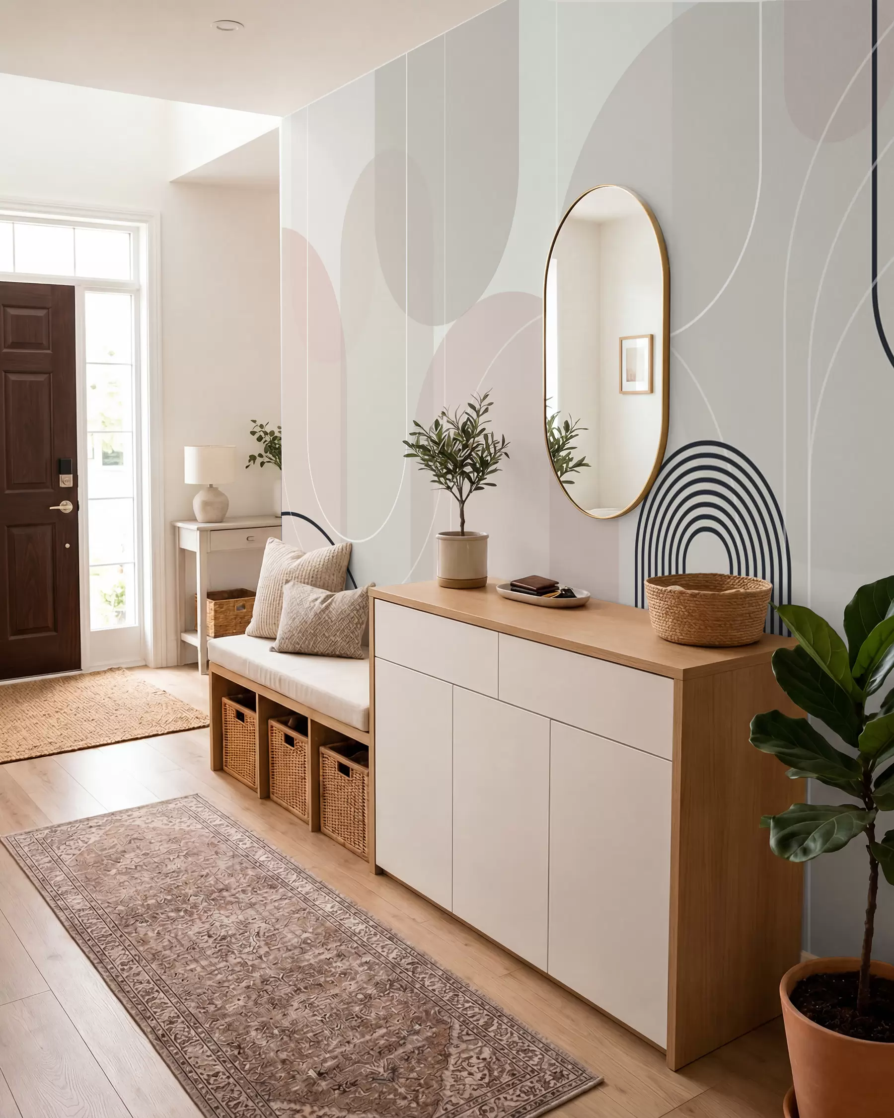 Fototapetai Stilingos minimalistinės arkos w02826