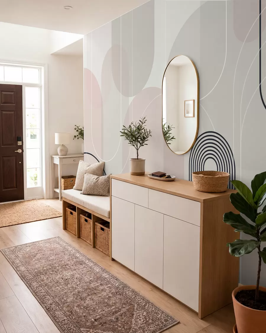 Fototapetai Stilingos minimalistinės arkos w02826