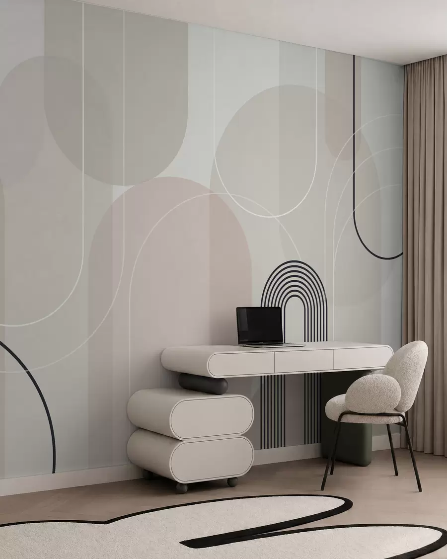 Fototapetai Stilingos minimalistinės arkos w02826