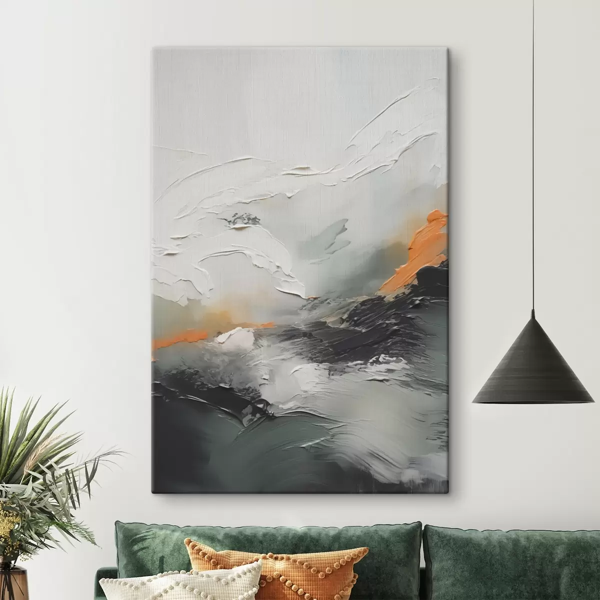 Paveikslėlis Abstrakcija, imituojanti teptuko potėpius s42588