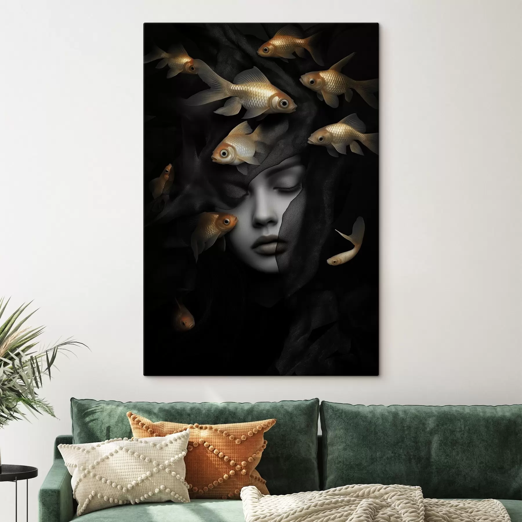 Paveikslėlis Mergaitė ir žuvis s42612