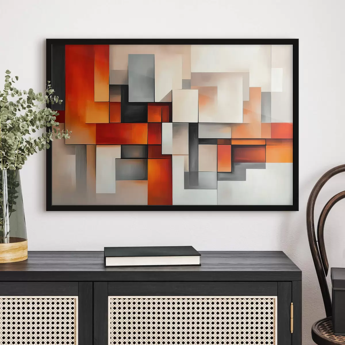 Plakatas Geometrinė abstrakcija f42554