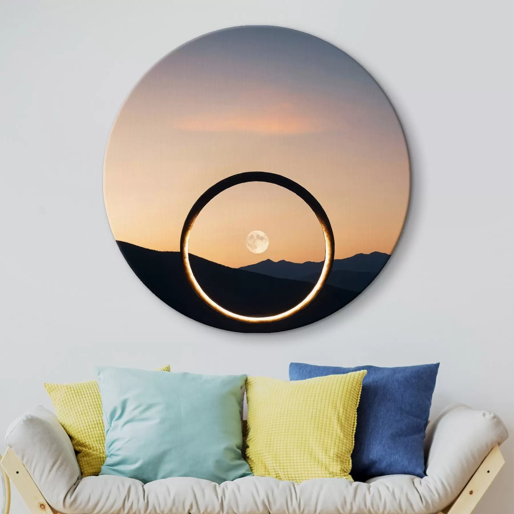Fototapetai Mėnulio per žiedą nuotrauka r42550