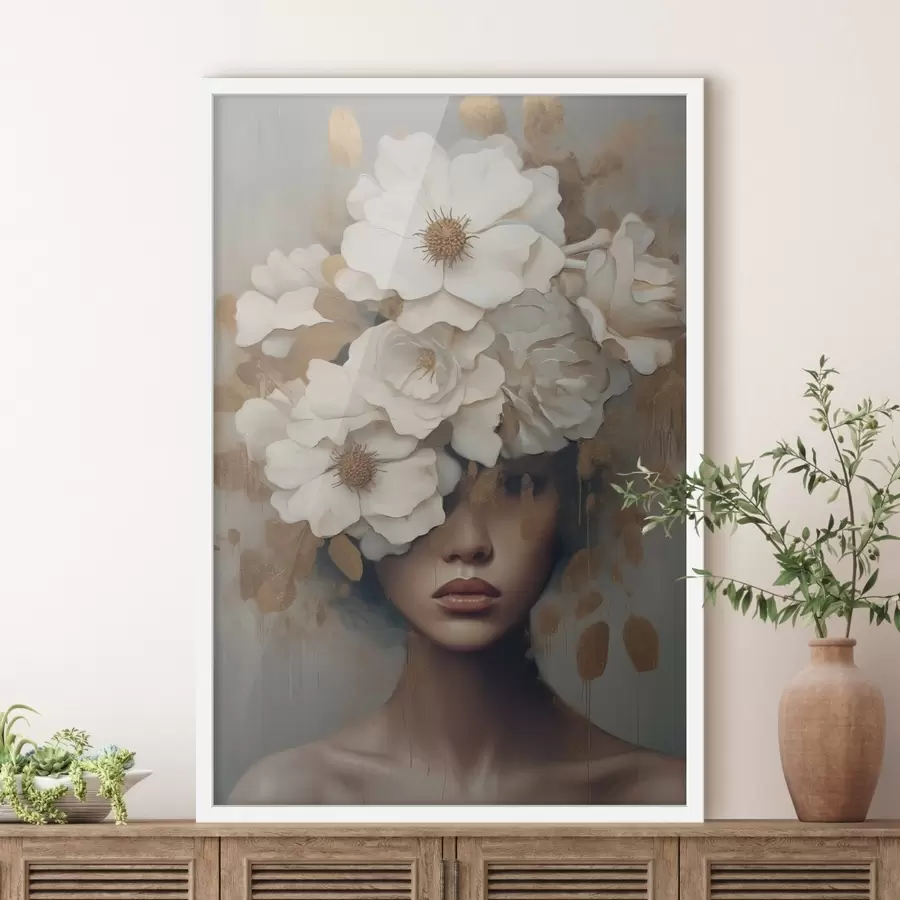Fototapetai Baltos mintys f42664