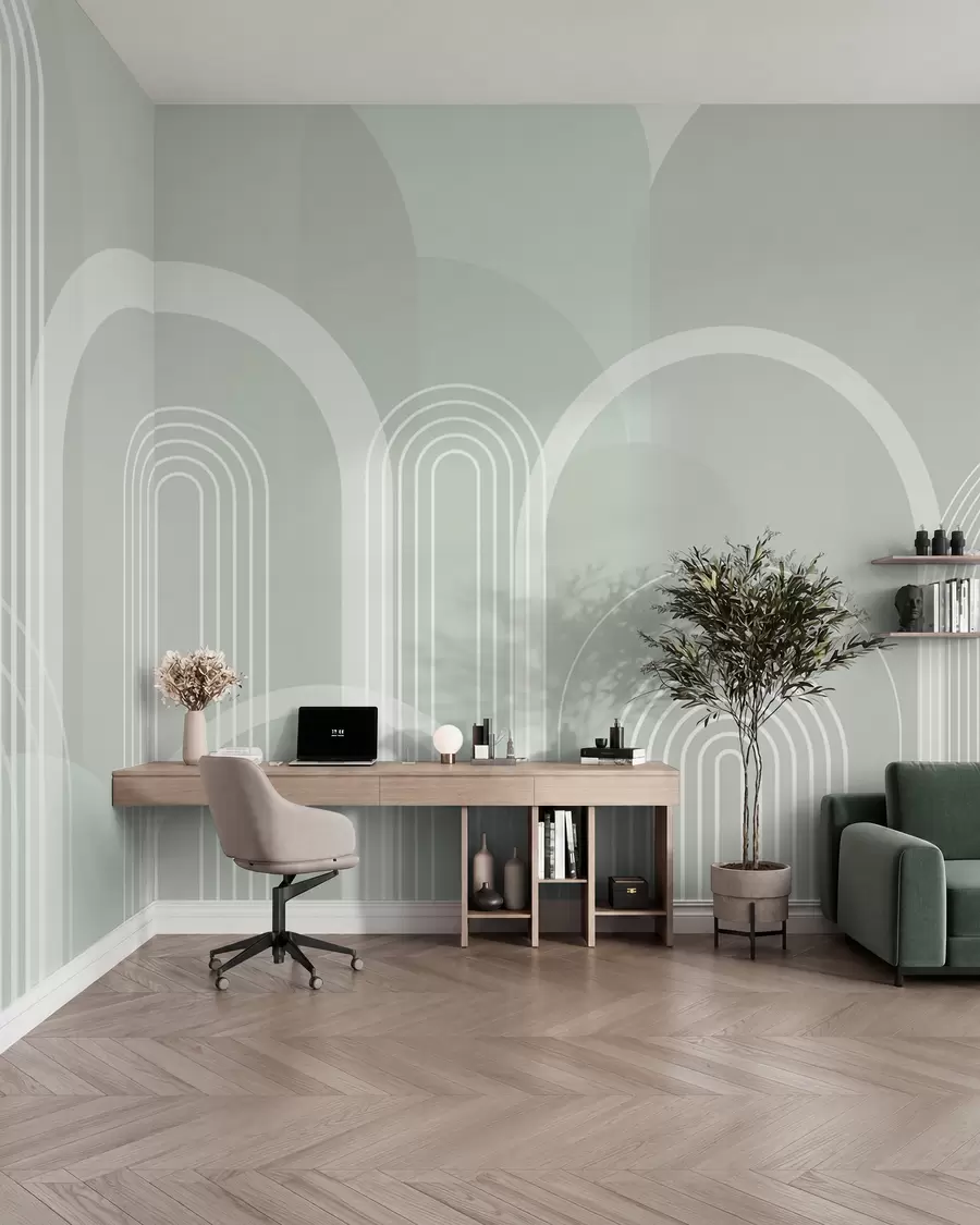 Fototapetai Geometrinės arkos boho w02935v3