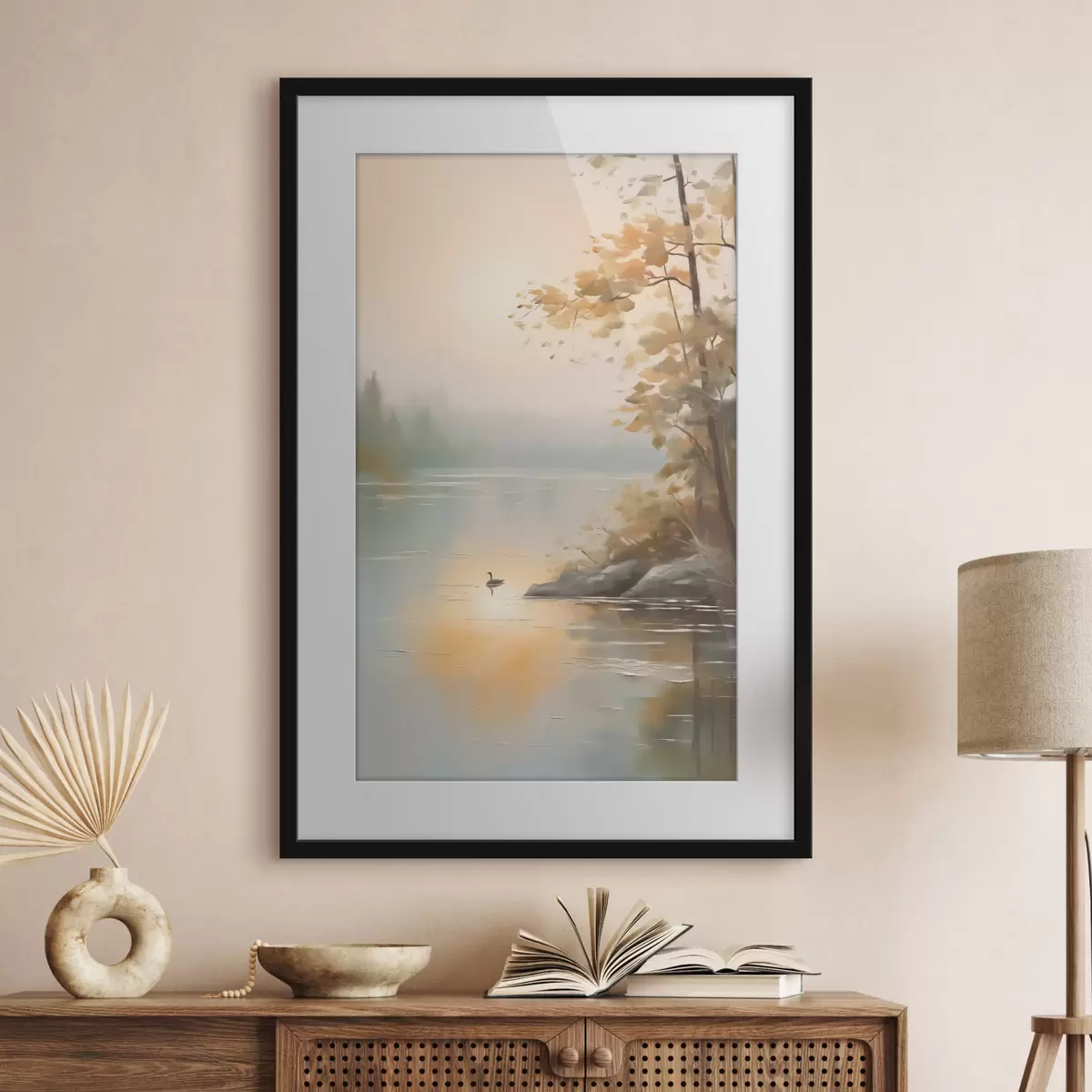 Plakatas Prie ramaus vandens f42757