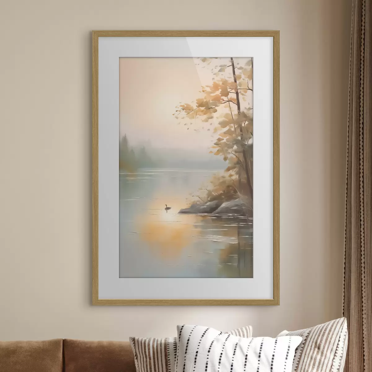 Plakatas Prie ramaus vandens f42757
