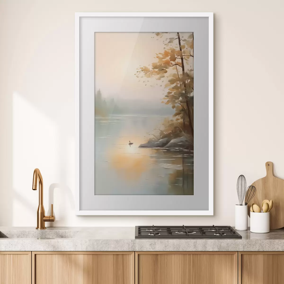 Plakatas Prie ramaus vandens f42757