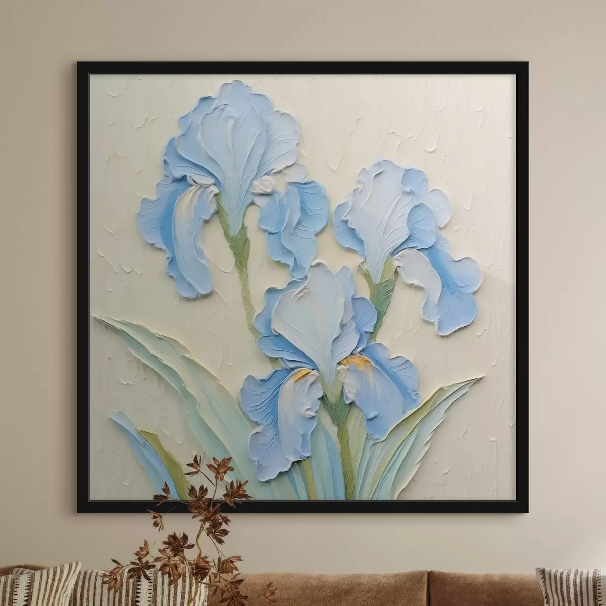 Plakatas Mėlyni irisai f42811