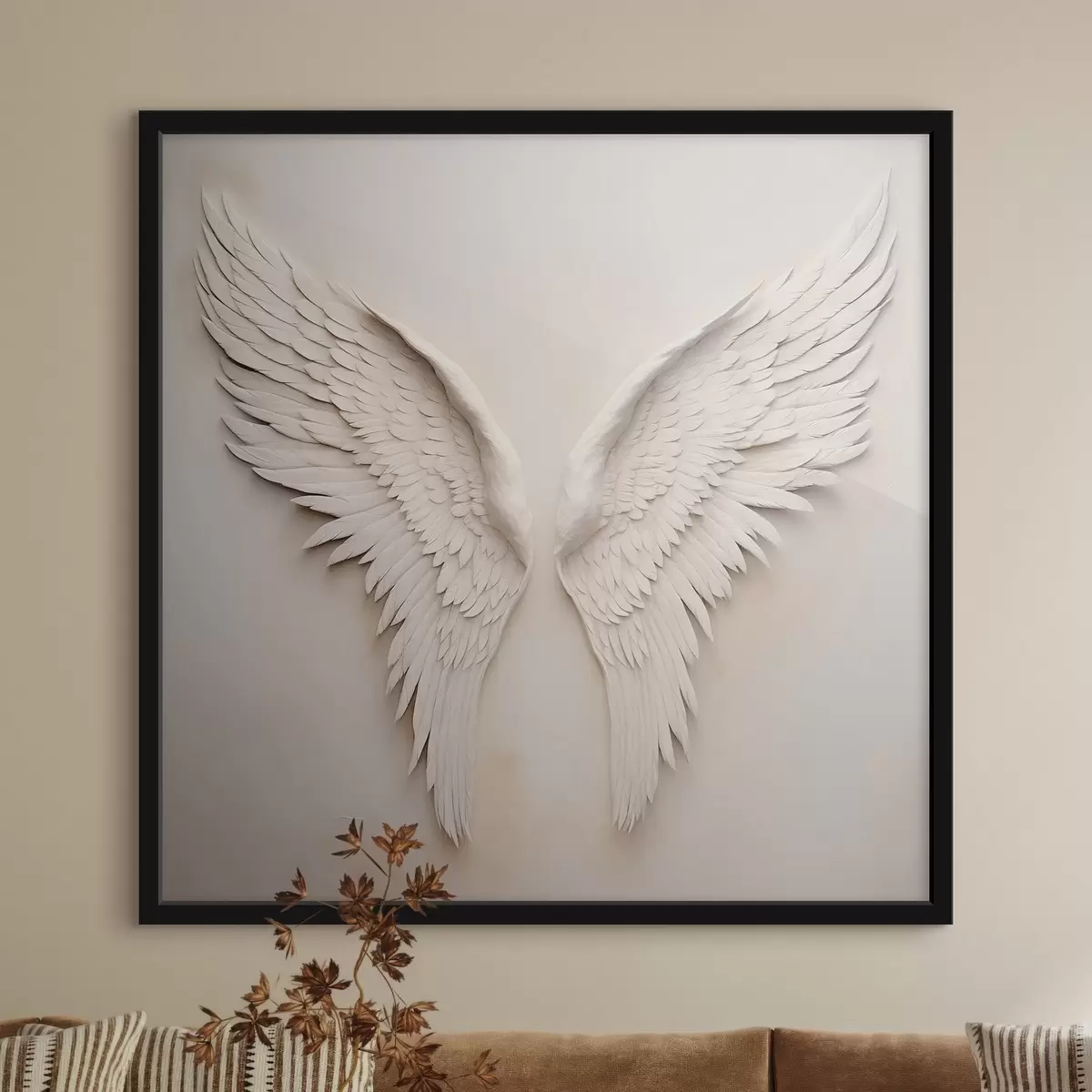 Plakatas Balti sparnai f42816