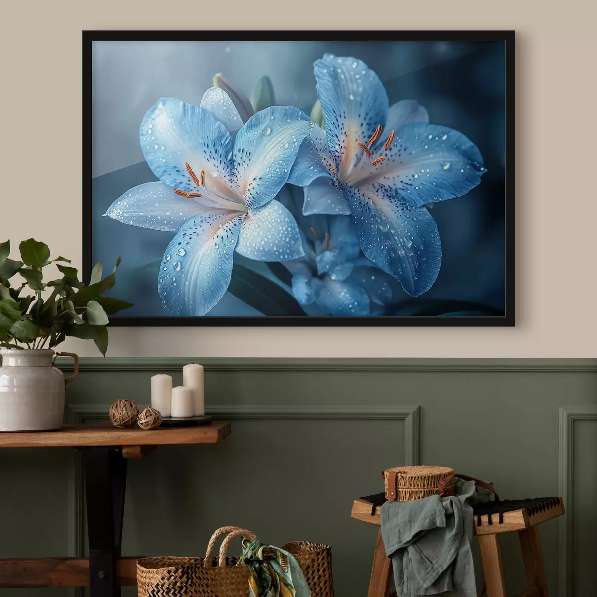 Plakatas Mėlynos lelijos f42848