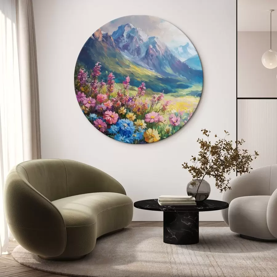 Paveikslėlis Žydinti pieva kalnuose r42855