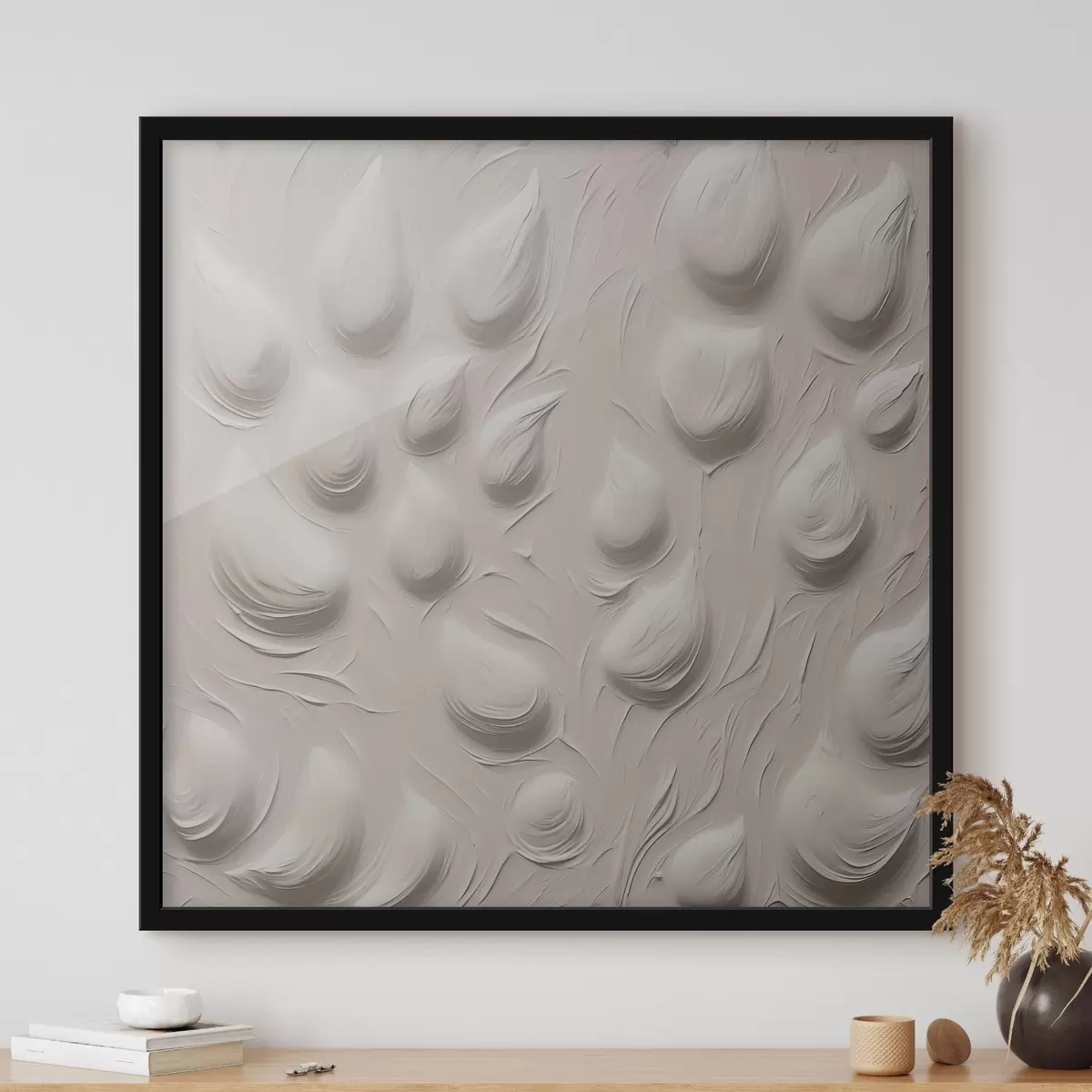 Plakatas Abstrakcija su išgaubtumo imitacija f42827