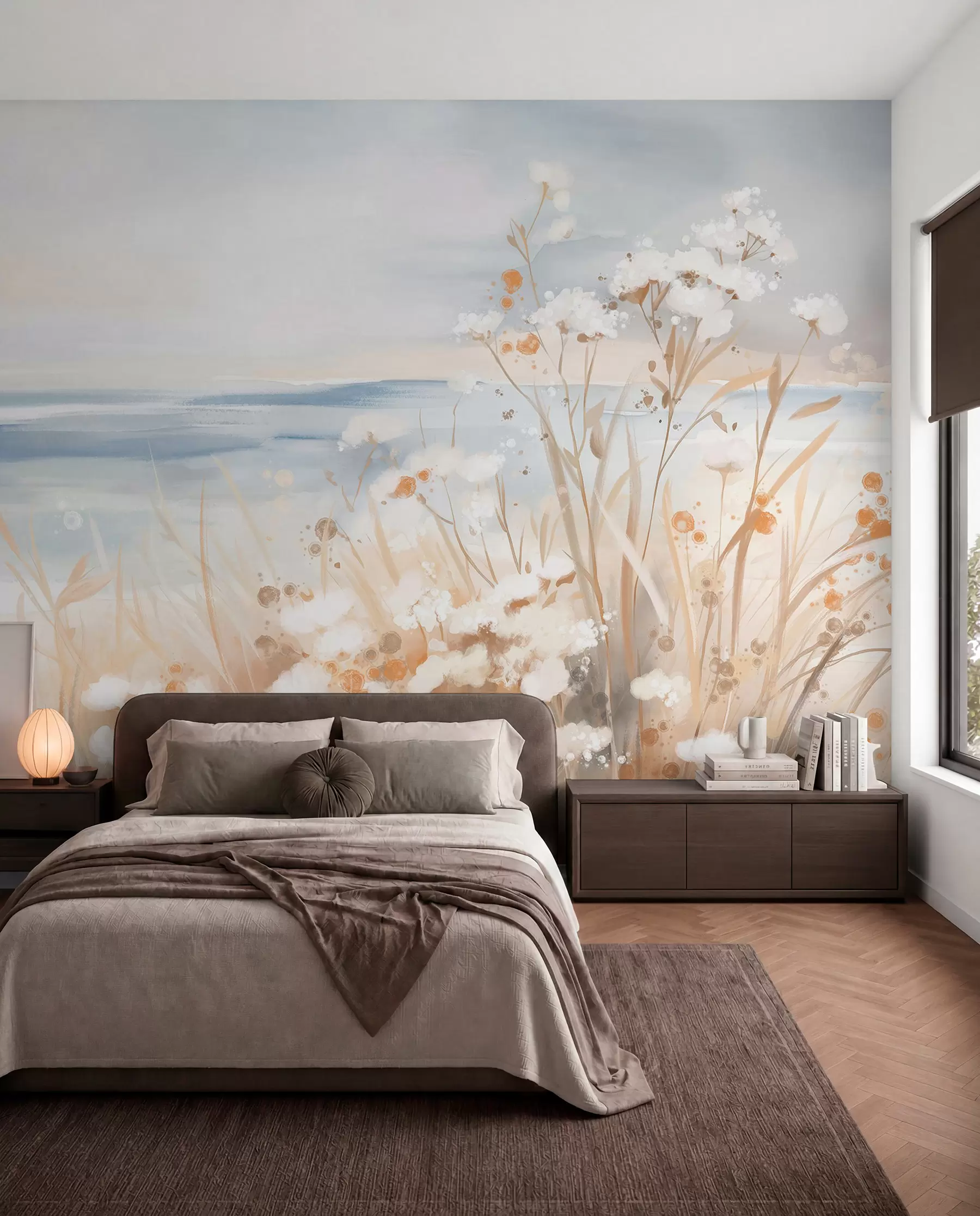 Fototapetai Pakrantės gėlės w08740