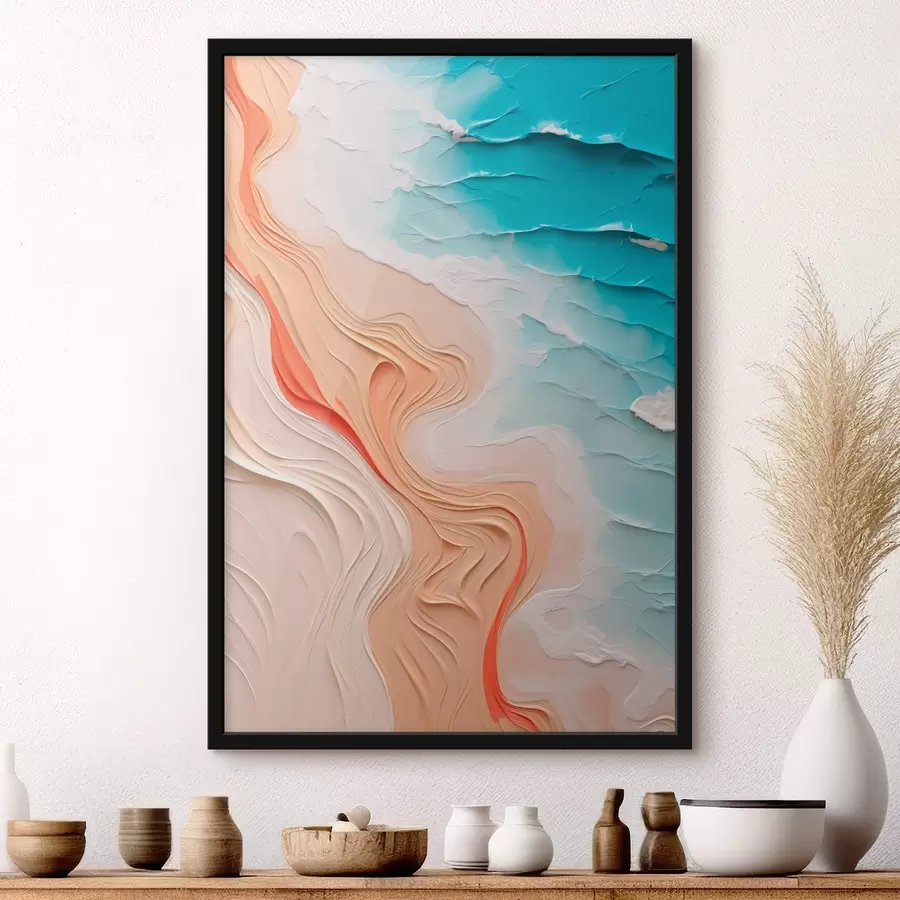 Fototapetai Abstraktus jūros peizažas f42903