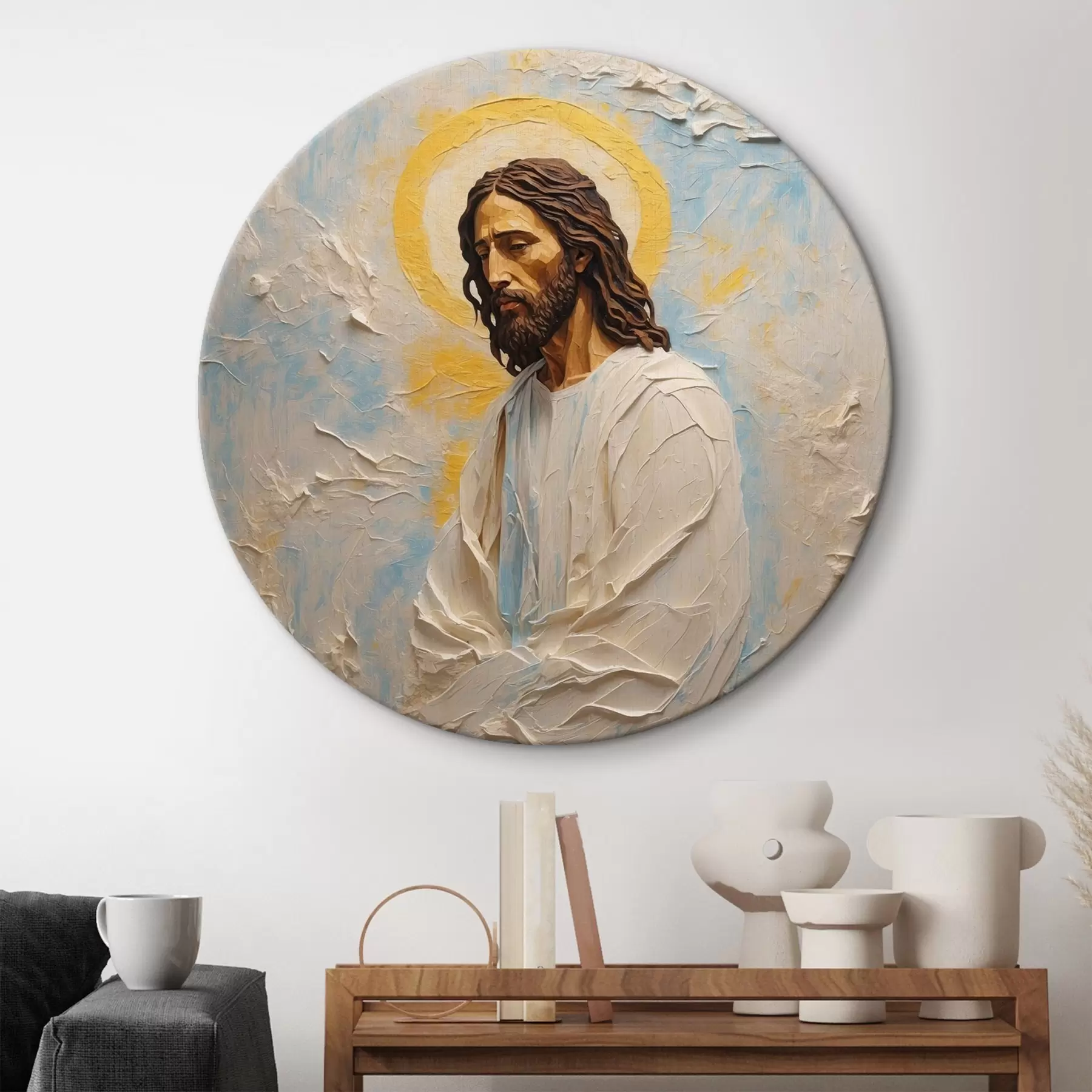 Paveikslėlis Jerur Chrirt in rtyle tapyba aliejiniais dažais r42768