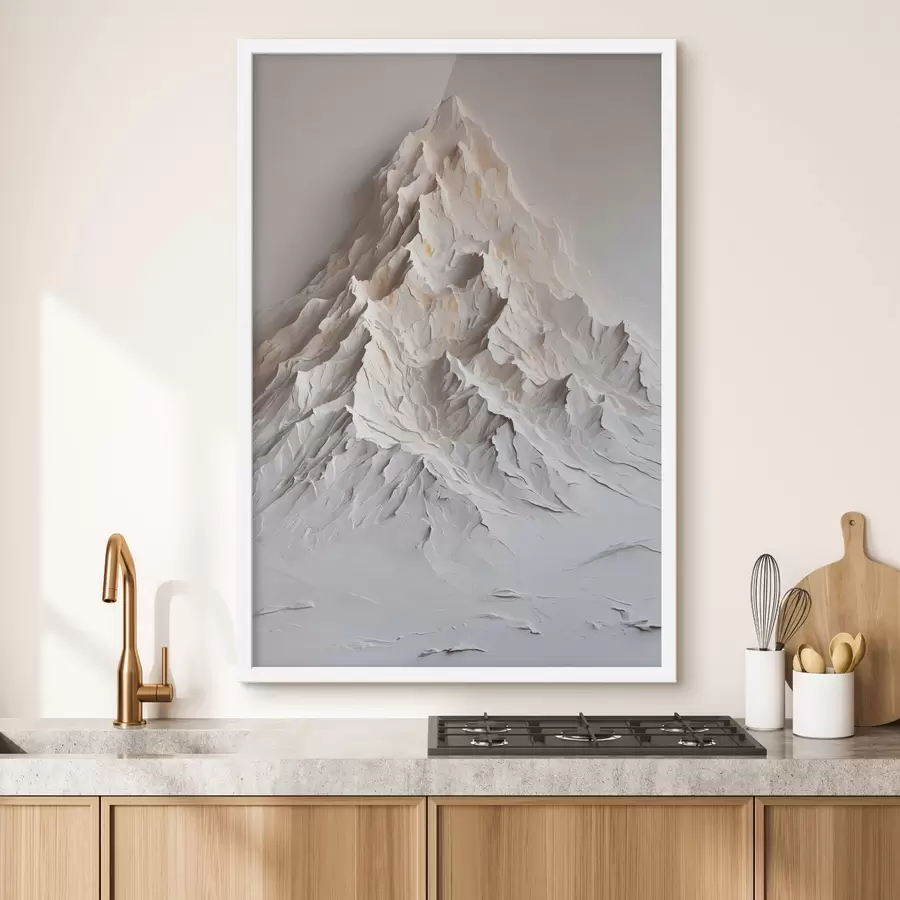 Fototapetai dabar kalnas aliejinės tapybos stiliumi f42760