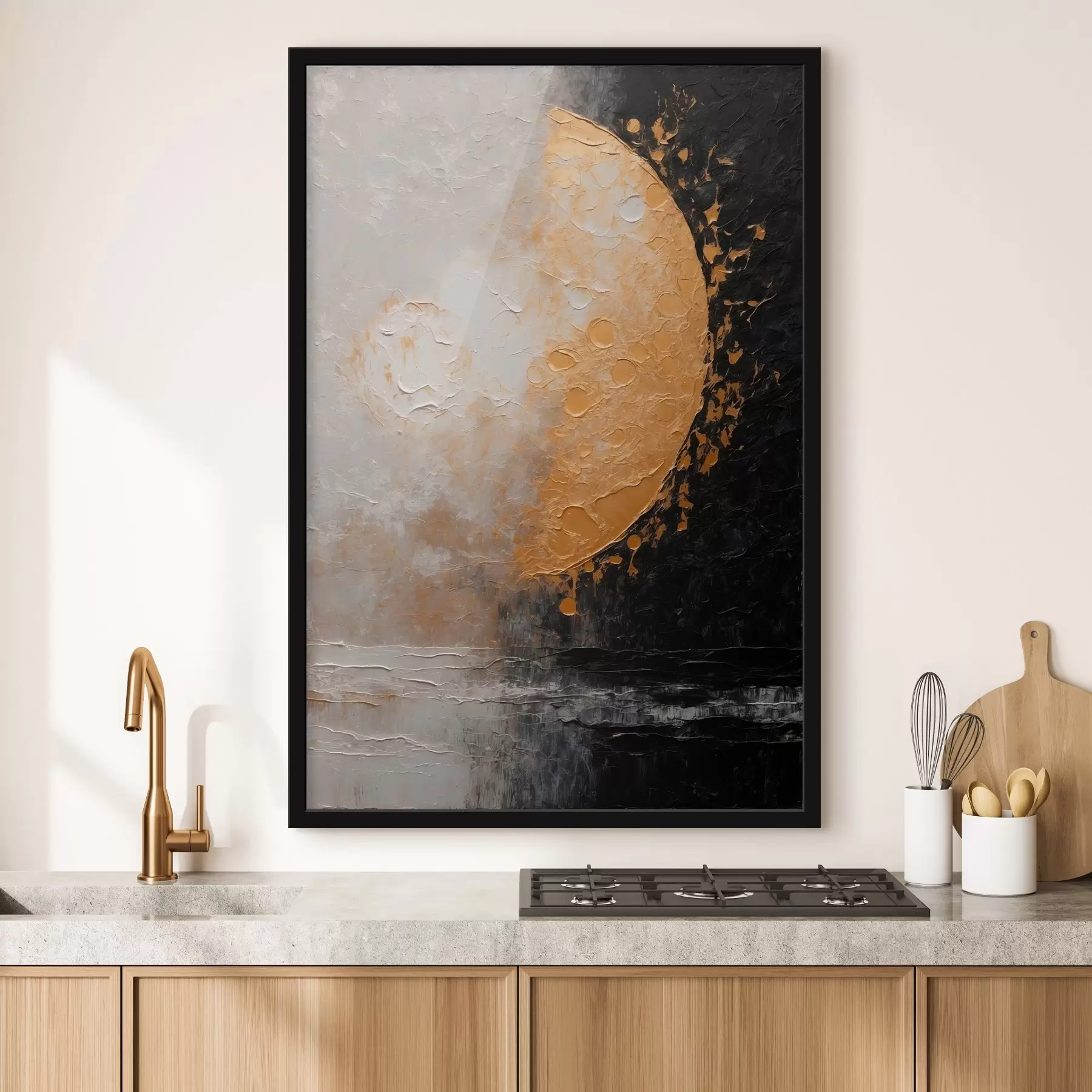 Paveikslėlis Mėnulis aliejaus tapybos stiliumi f42766