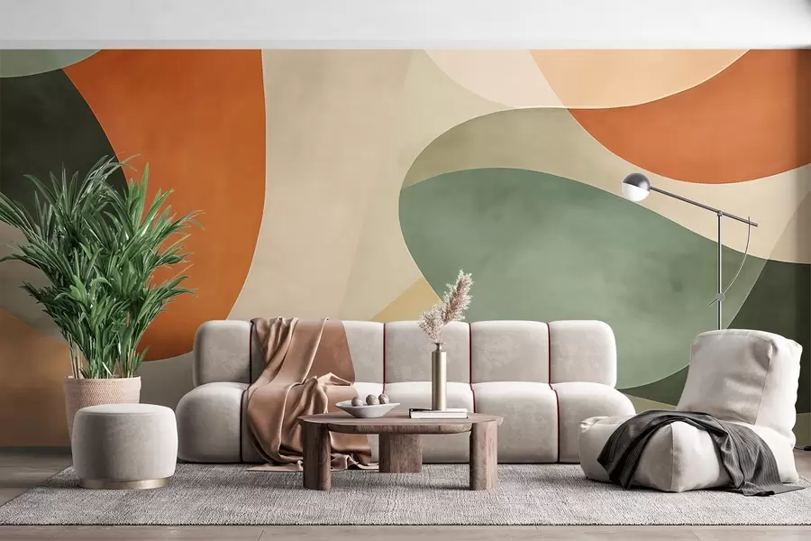 Fototapetai Abstrakti kompozicija w03094