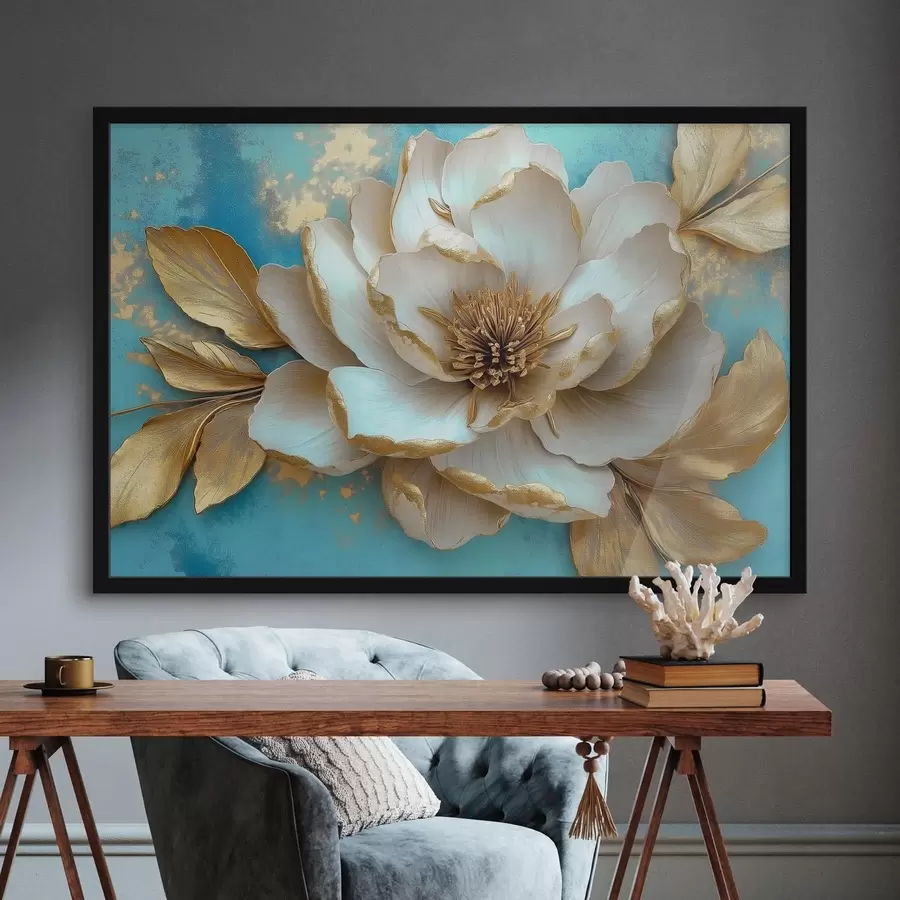 Fototapetai Didelė gėlė f43022