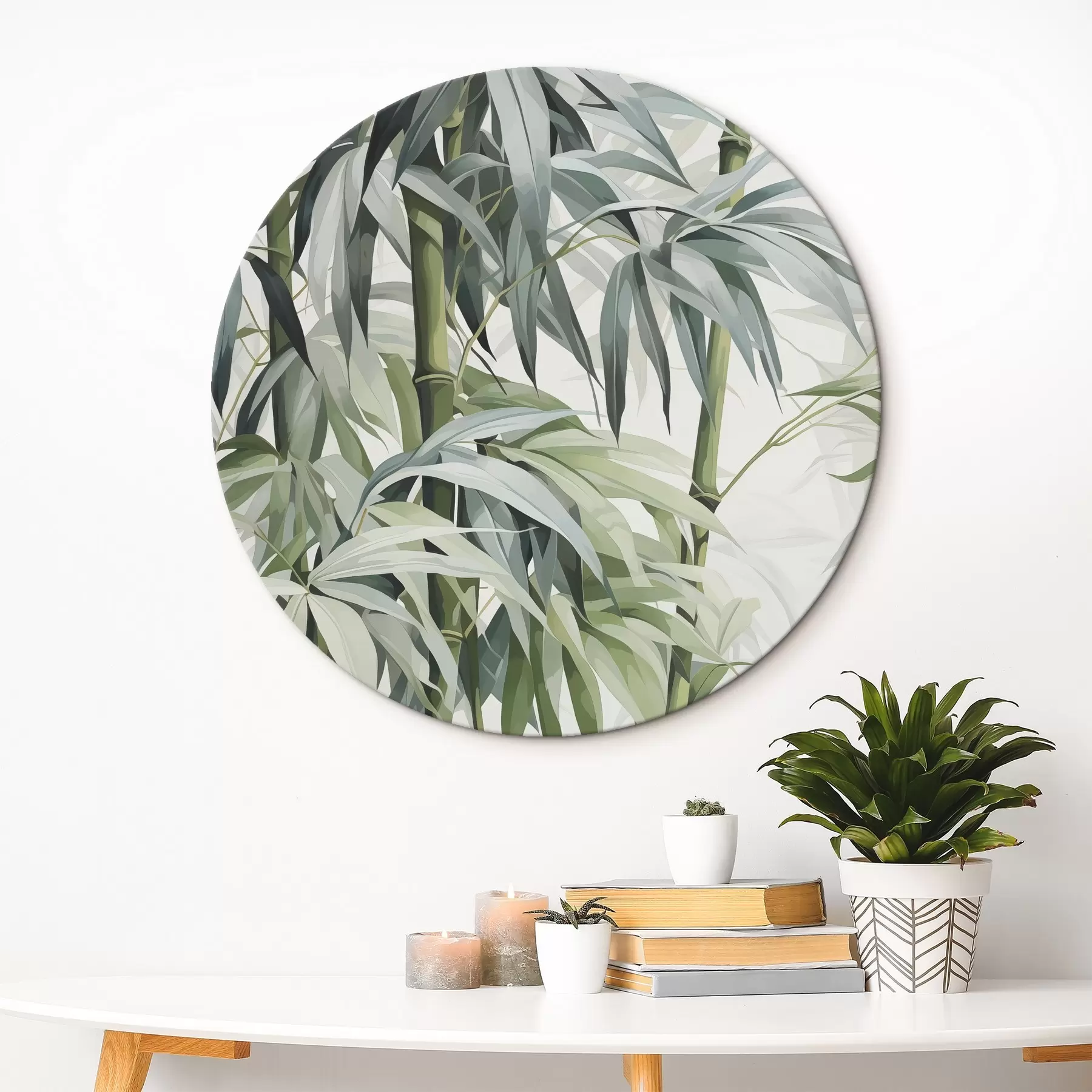 Fototapetai Bambuko lapai r43195