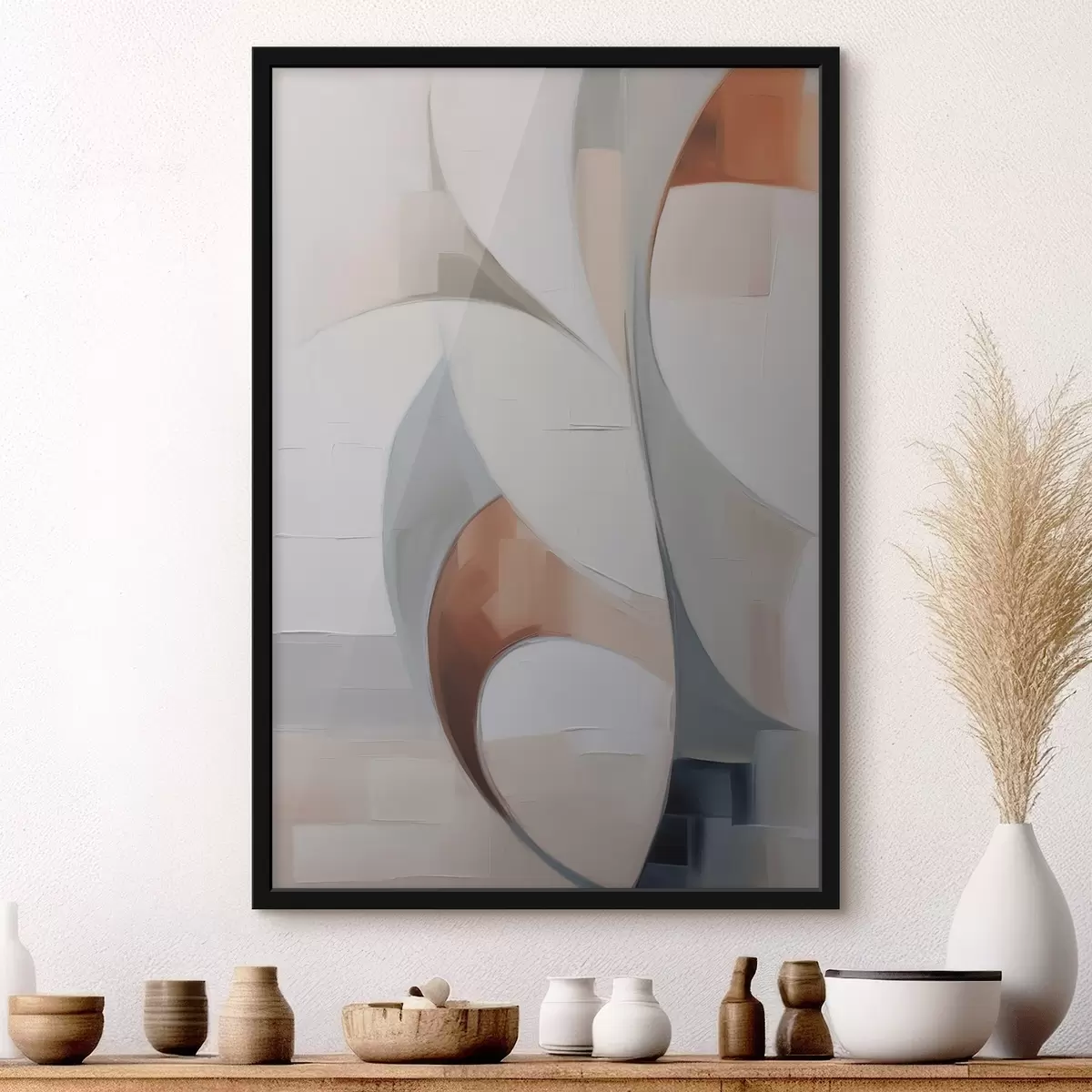 Plakatas Geometrinė abstrakcija f43198