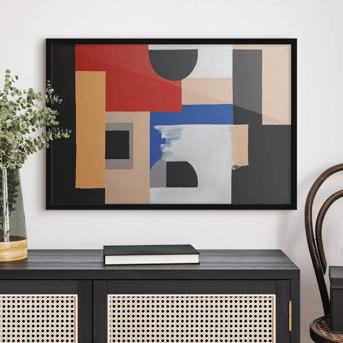 Plakatas Geometrinė abstrakcija f42993