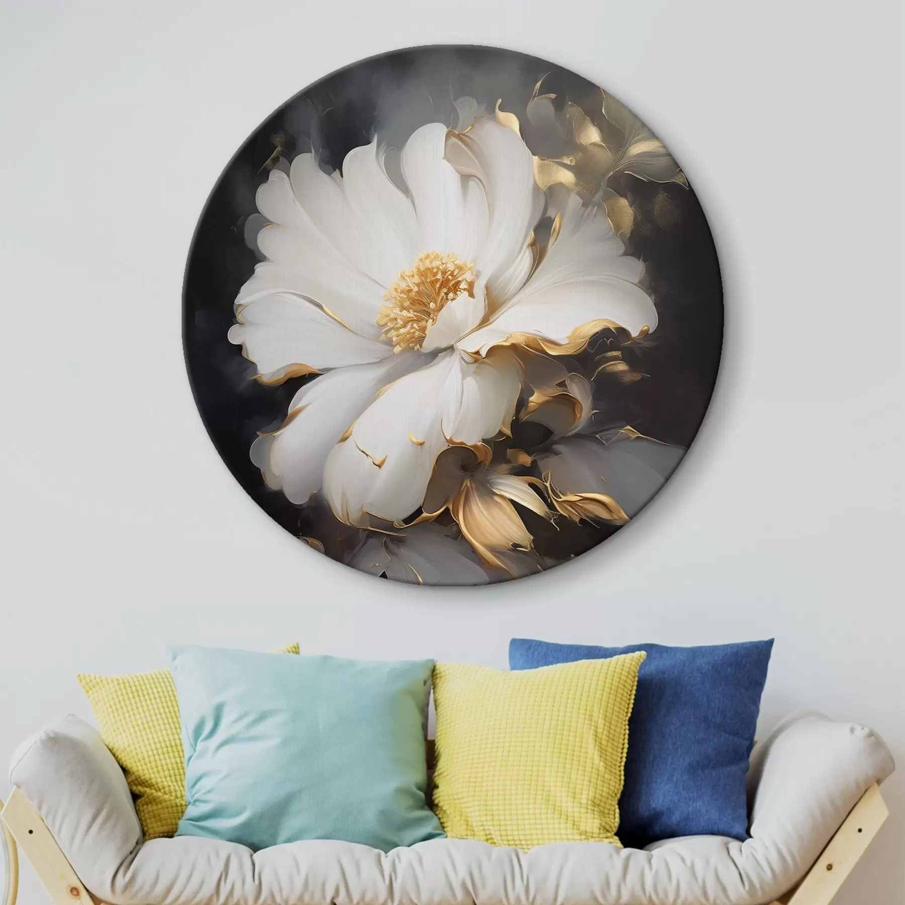 Paveikslėlis Didelė šviesi gėlė r43208